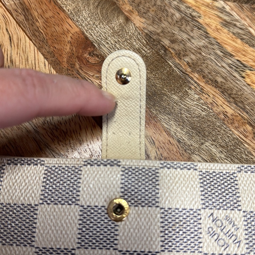 LOUIS VUITTON Excellent PreLOVED - Louis Vuitton Damier Azur PM Agenda organizer - Picture 7 of 16